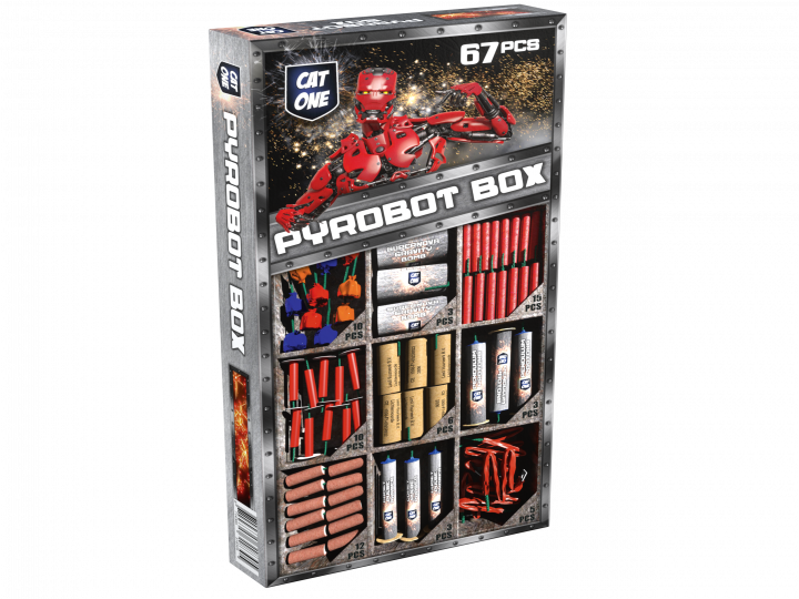 Imaginea produsului PYROBOT BOX 67 PCS